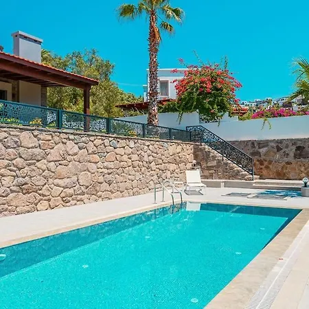 Superb 3br W Pool Gumusluk Villa Bodrum